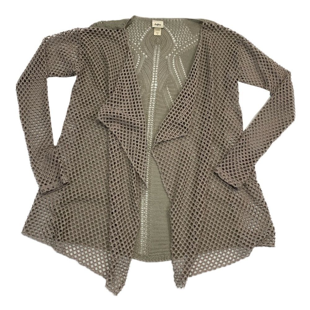 daytrip tan knit cardigan size XS - Picture 3 of 14